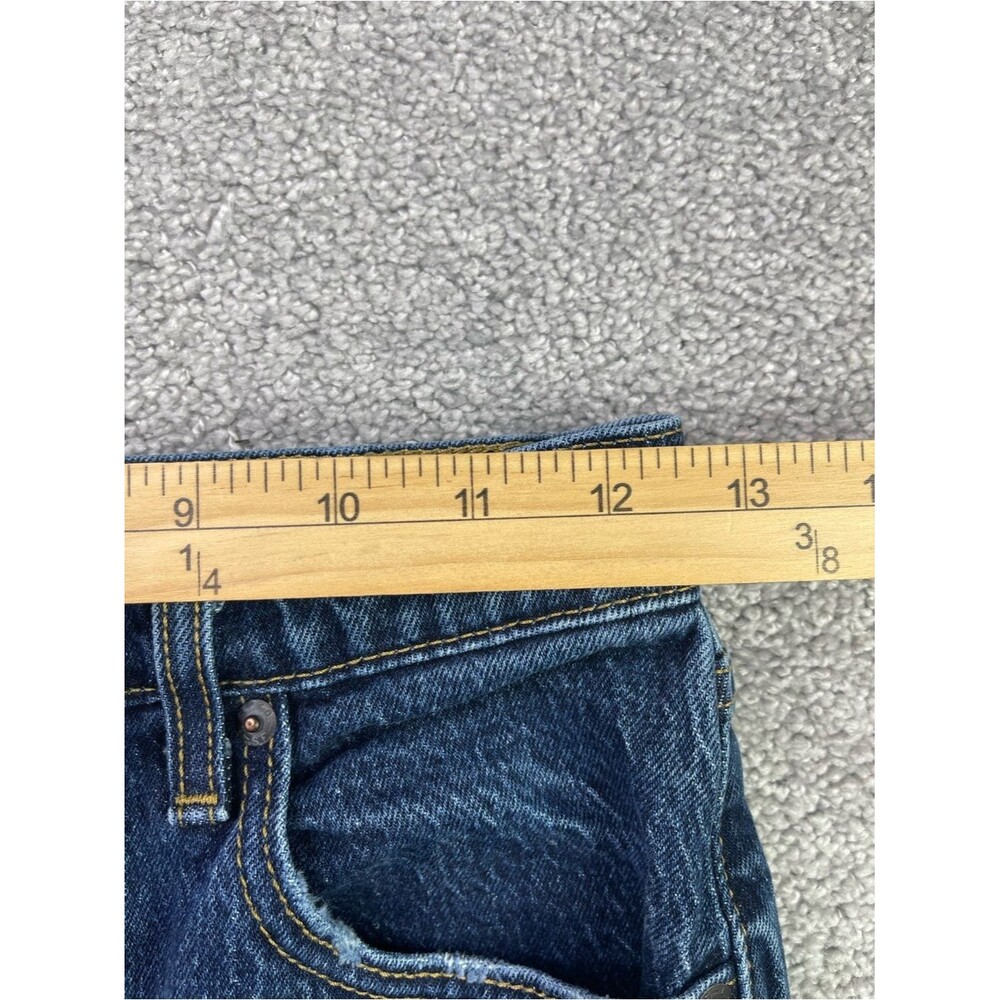 Levi's Premium Jeans Women’s 26 Blue 70s High Slim Straight Dark Wash Denim - Picture 8 of 12